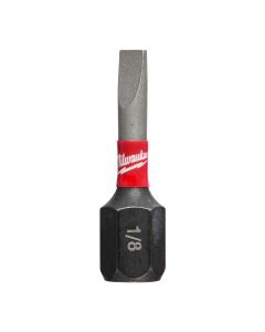 MLW48-32-4116 image(0) - Milwaukee Tool Shockwave Impact Slotted 1/8" Insert Bits (25PK)