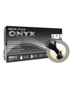 MFXN641-CASE image(0) - GLOVE ONYX N64 NITRILE S