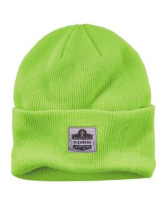 ERG16806 image(0) - 6806 Lime 6806 Cuffed Rib Knit Beanie Hat