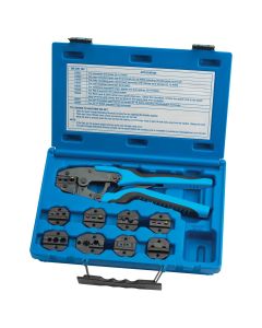 SGT18980 image(0) - Quick Change Ratcheting Terminal Crimping Kit w/9