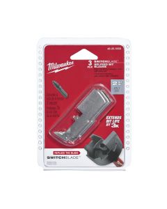 MLW48-25-5550 image(0) - Milwaukee Tool SWITCHBLADE Replacement Blade 2-9/16" - 3 PK