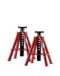 SUN1310 image(0) - 10 Ton Medium Height Pin Type Jack Stands (Pair)