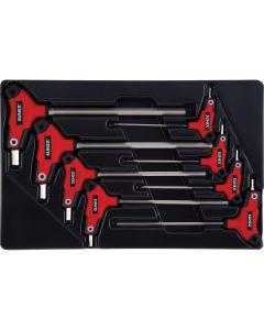 SUN9858M image(0) - 8-Piece T-Handle, Hex, Metric Hex Key