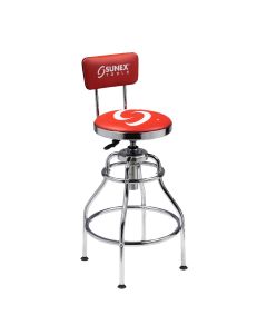 SUN8516 image(0) - HYDRAULIC SHOP STOOL CHROME)