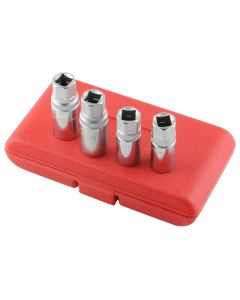 KTI23900 image(0) - K Tool International Stud Remover Set 4 pc 1/2 in. Dr Metric