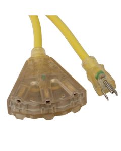 BAYSL-745L image(0) - 100' Triple-Tap 14/3 Pro Ext Cord