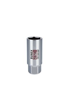 SUN3914SP image(0) - 13/16 in. Spark Plug Chrome Socket