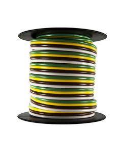 JTT2522F image(0) - 16 AWG 4 Way Tra. Ribbon Wire