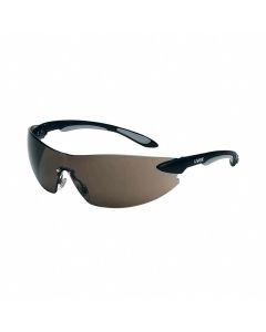 UVXS4401 image(0) - IGNITE SAFETY EYEWEAR BLACK/SILVER FRAME GREY LENS