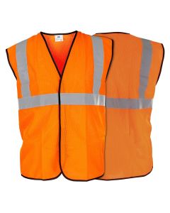 SAS692-1212 image(0) - Class-2 Hi-Viz Orange Vest, XXXL