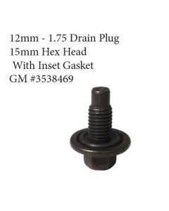 TMRDP7869-100 image(0) - Drain Plug 12mm-1.75 With Inset Gasket