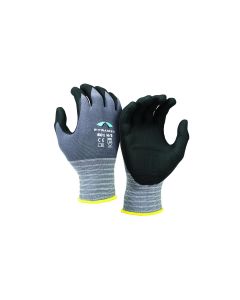 Pyramex Safety- Glove Nitrile 18G A3 Dots Thumb Saddle 2XL  , Sold 12/PKG