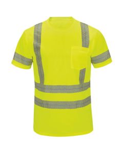 Perform Hi-Vis Short Sleeve Class 3 T-Shirt-Large