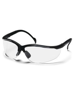 PYRSB1810S image(0) - Pyramex Safety - PMXTREME - Black Frame/Clear Lens with Black Cord  , Sold 12/BOX