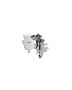 GRAVITY FED PAINT GUN 1.7MM/PLASTIC CUP (600ML)