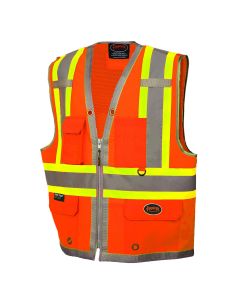 SRWV1010250U-3XL - Oxford Mesh Bk Surveyor Vest