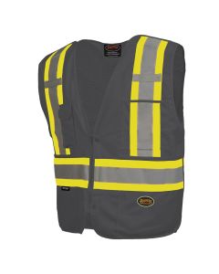 SRWV1021170U-L image(0) - Zip-Up Break Away Safety Vest