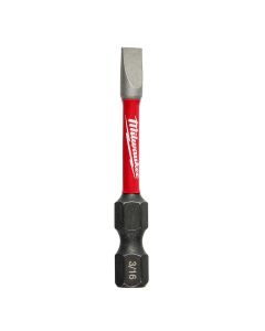 MLW48-32-4757 image(0) - Milwaukee Tool SHOCKWAVE 2" Impact Slotted 3/16" Power Bits (Bulk 25)