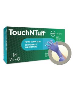 ASL565717-CASE image(0) - GLOVE TOUCHNTUFF 92-675 NITRILE SZ M