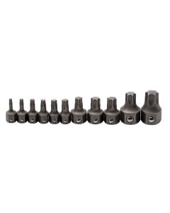 KDT81560 image(0) - 11 Pc. Torx Ratcheting Wrench Insert Bit Set