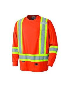 SRWV1051250U-L - Birdseye LS Safety Shirt