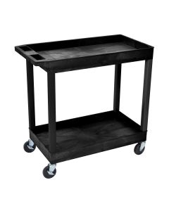 LUXEC11 image(0) - Luxor E-Series 2-Shelf Utility Cart