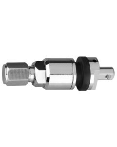 AULCV-003 image(0) - Chrome Metal Press-in Valve for 1-Sensor