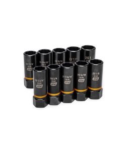 KDT86071 image(0) - 10 Pc. 1/2" Drive Impact Deep Extract Socket Set