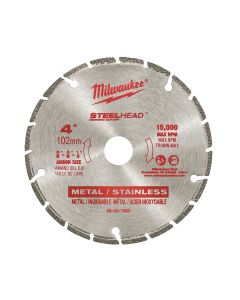 MLW49-93-7800 image(0) - Milwaukee Tool 4" SteelHead Diamond Cut-Off