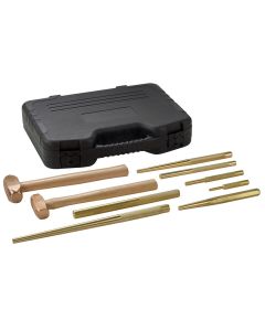 OTC4629 image(0) - 9-Piece Brass Hammer and Punch Set