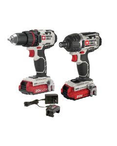 DWTPCCK602L2 image(0) - PORTER CABLE 20V MAX DRILL IMPACT DRIVER KIT