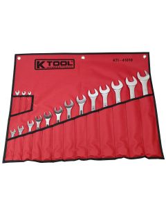 KTI41016 image(0) - K Tool International Wrench Set Combination 16 Piece