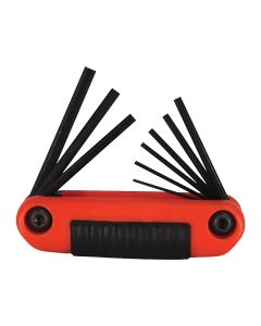 EKL25912 image(0) - 9-Piece SAE Ergo-Fold Hex Key Set