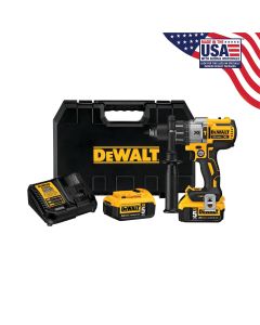 DWTDCD996P2 image(0) - Dewalt 20V MAX XR 3 Speed Hammerdrill Kit