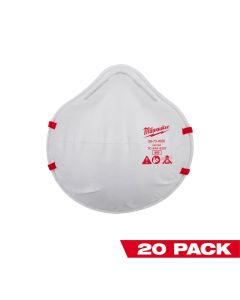 MLW48-73-4035 image(0) - Milwaukee Tool 20PK N95 Respirator