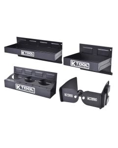 KTI72462A image(0) - K Tool International Toolbox Trays Set 4 pc Magnetic