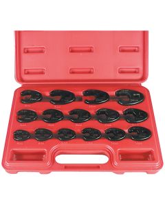 AST7115 image(0) - 15PC METRIC FLARE CROWFOOT WRENCH SET 8MM-24MM