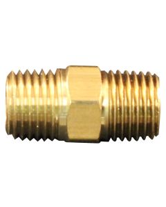 MILS-646 image(0) - M. Hex Nipple, 1/4" NPT, 2/cd