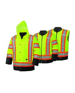 SRWV1120161U-4XL - Hi-Vis Waterproof 7in1 Parka