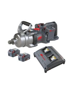 IRTW9491-KE image(0) - 20V 1" D-Handle High Torque Impact Wrench w/Std anvil - 4-battery kit