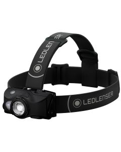 LED880556 image(0) - MH8 Black Recharge Headlamp, 600 Lumens