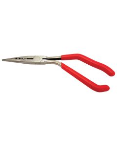 TIT11400 image(0) - 9" PISTOL GRIP NEEDLE NOSE PLIERS/CR