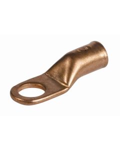 JTT1307F image(0) - 4 Ga 1/4" Seamless Copper Lug