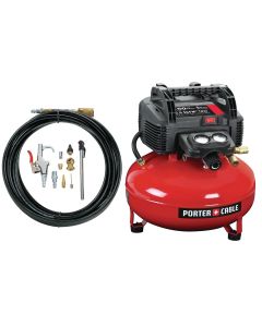 DWTC2002-WK image(0) - Porter Cable 6 gallon Pancake compressor kit