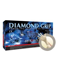 MFXMF300M image(0) - DIAMOND GRIP PF GLOVES MEDIUM 100PK