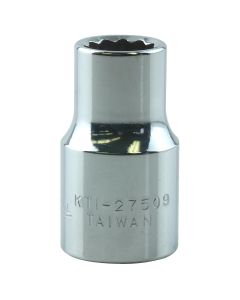 KTI27509 image(0) - K Tool International SOC 9MM 3/8D 12PT SHORT