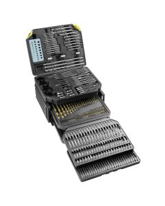 KTI10330 image(0) - K Tool International Master Drill Bit 326-Piece Set, includes Bits & Ac