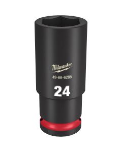 MLW49-66-6285 image(0) - SHOCKWAVE Impact Duty™ 1/2"Drive 24MM Deep 6 Point Socket