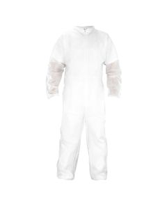 SAS6844 image(0) - Disp. Lightweight Polypropylene Coveralls, XL