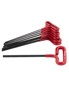 TIT12768 image(0) - 8-PC SAE T-HANDLE HEX KEY SET